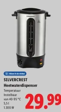 Aanbieding: Heetwaterdispenser