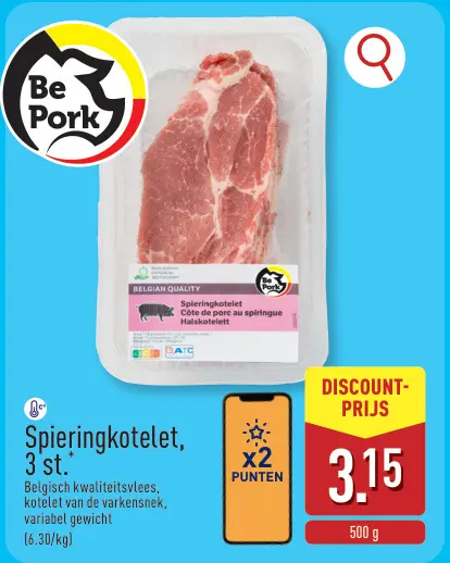 Promotie: Spieringkotelet