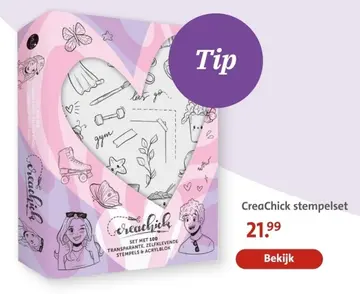 Aanbieding: CreaChick stempelset