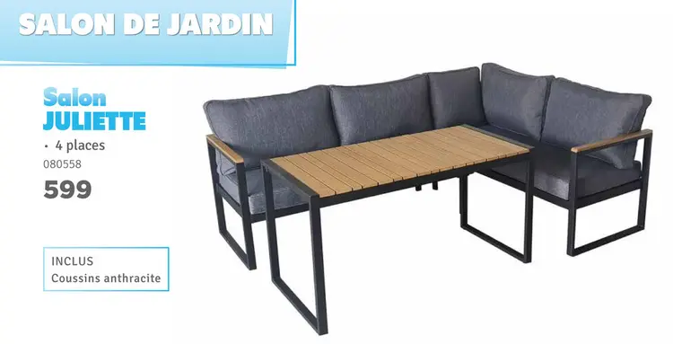Offre: Salon JULIETTE