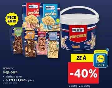 Offre: Pop-corn
