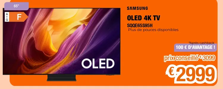Offre: OLED 4K TV