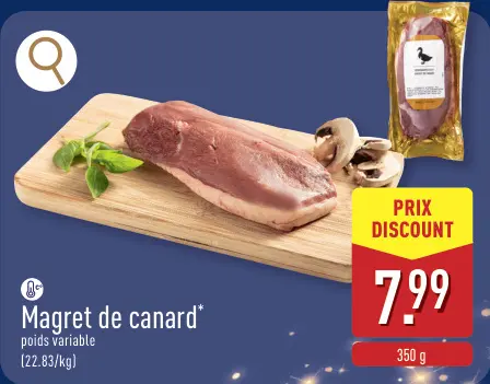 Offre: Magret de canard