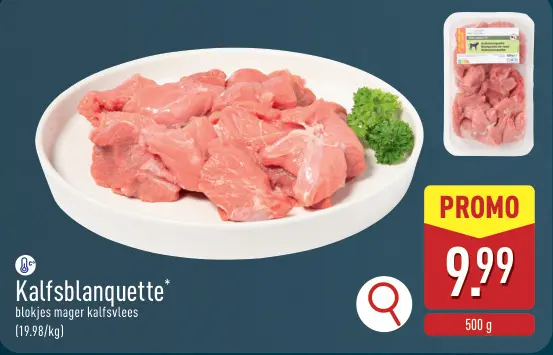 Promotie: Kalfsblanquette