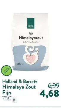 Aanbieding: Holland & Barrett Himalaya Zout Fijn