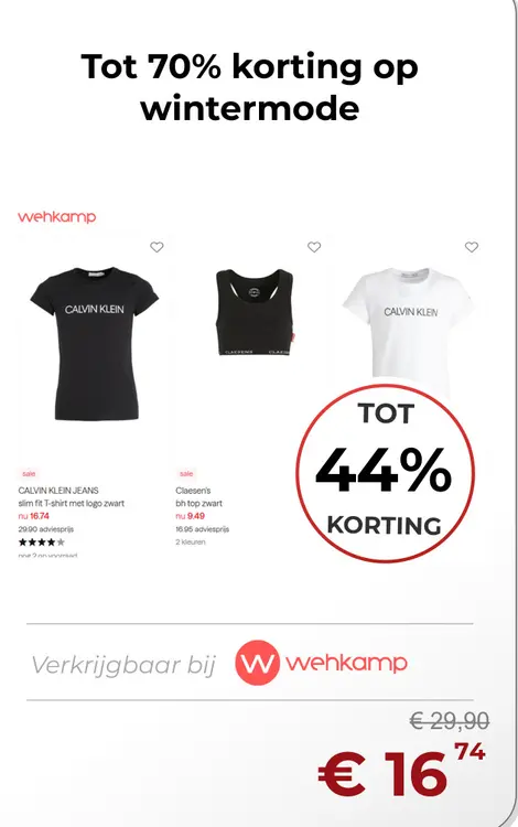 Aanbieding: slim fit T-shirt met logo zwart