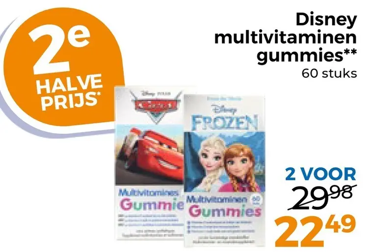 Aanbieding: Multivitaminen gummies