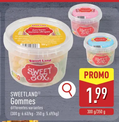 Offre: Gommes