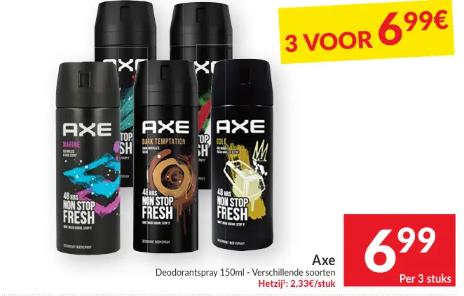 Promotie: Deodorantspray