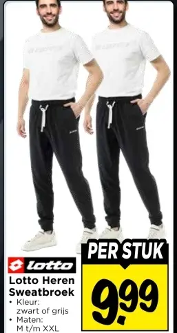 Aanbieding: Lotto Heren Sweatbroek