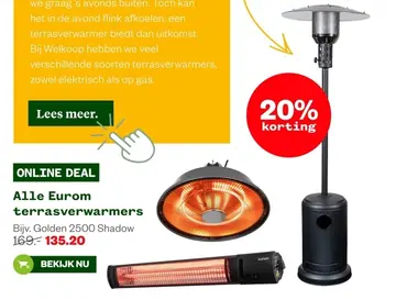 Aanbieding: Alle Eurom terrasverwarmers