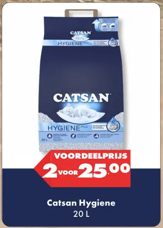Aanbieding: Catsan Hygiene