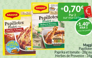 Offre: Papillotes