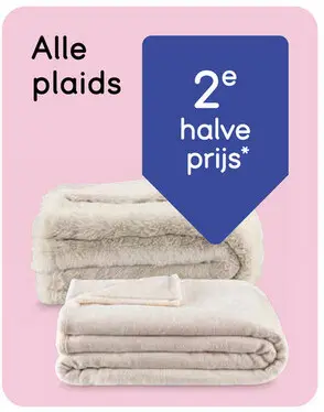 Aanbieding: Alle plaids