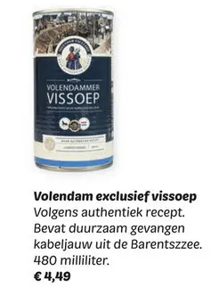 Aanbieding: Volendam exclusief vissoep