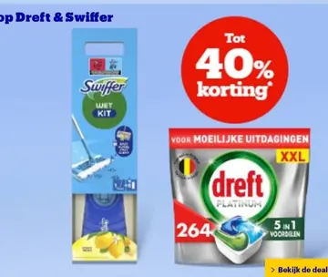 Aanbieding: Dreft & Swiffer