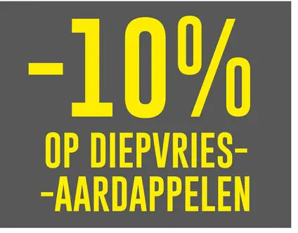Promotie: Diepvries-aardappelen
