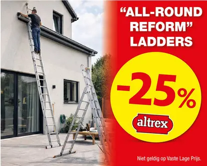 Promotie: All-round reform ladders