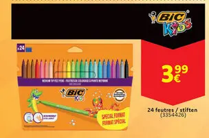 Offre: 24 feutres / stiften