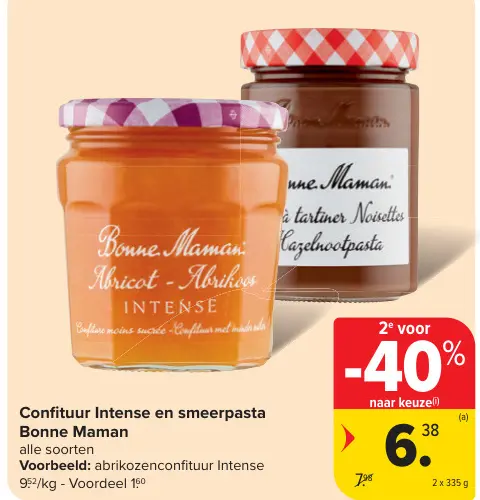 Aanbieding: Confituur Intense en smeerpasta