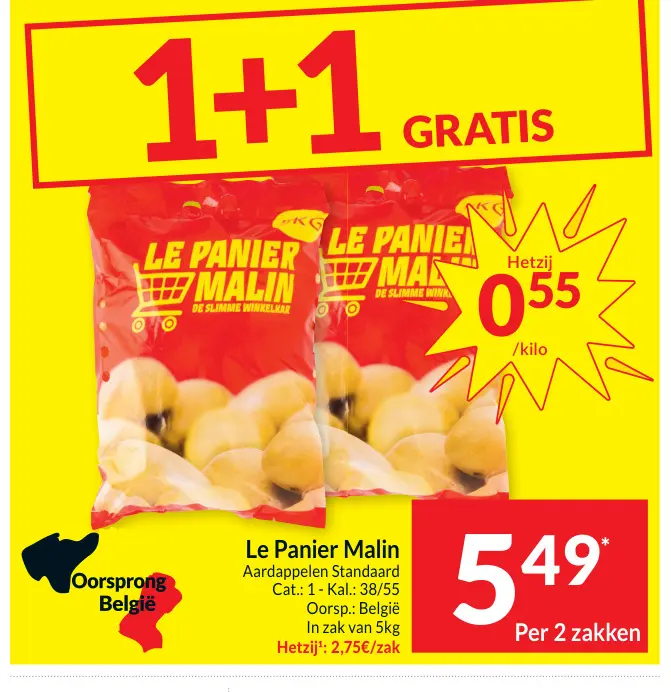 Aanbieding: Aardappelen Standaard
