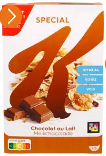 Promotie: SPECIAL K Melkchocolade