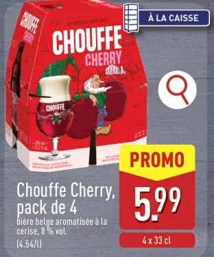 Offre: Chouffe Cherry, pack de 4