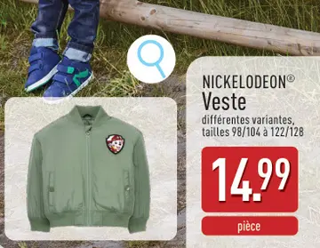 Offre: NICKELODEON® Veste