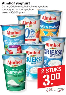 Aanbieding: Almhof yoghurt