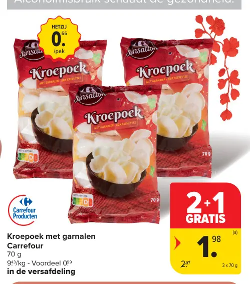 Promotie: Kroepoek met garnalen
