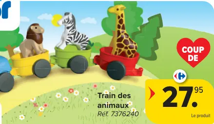 Offre: Train des animaux