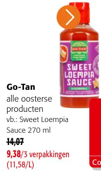 Promotie: Go-Tan Oosterse producten