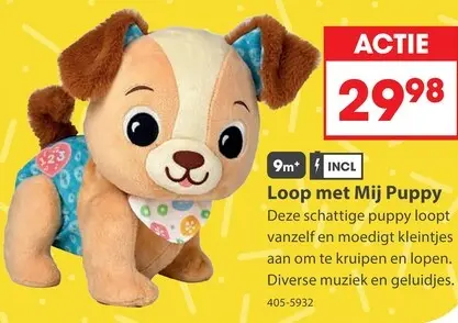 Aanbieding: Loop met Mij Puppy