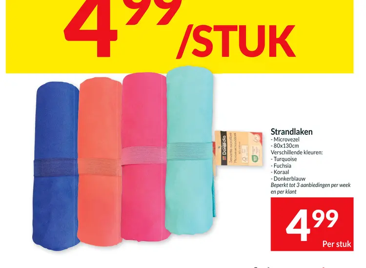 Promotie: Strandlaken