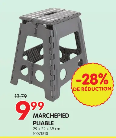 Offre: Marchepied pliable