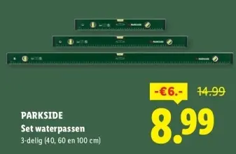 Aanbieding: Set waterpassen