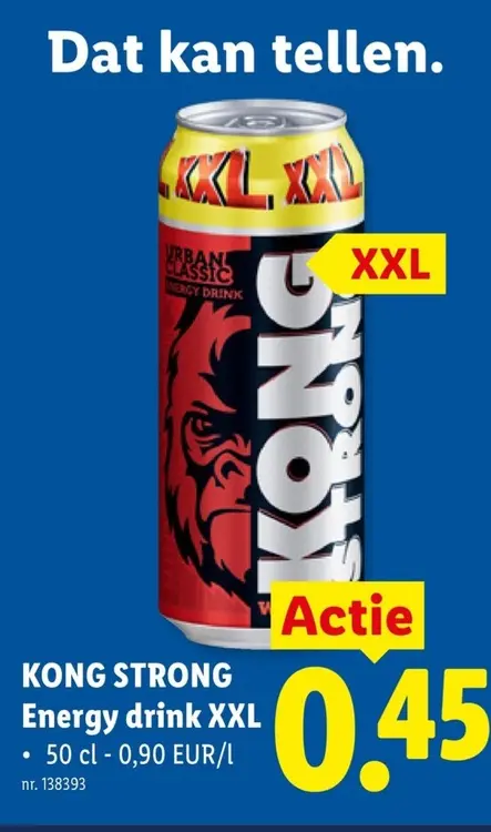 Promotie: Energy drink XXL