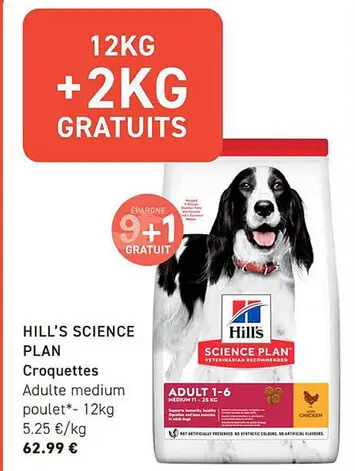 Offre: Croquettes Adulte medium poulet