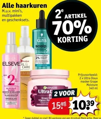 Promotie: Alle haarkuren