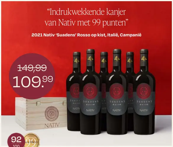 Promotie: Nativ 'Suadens' Rosso