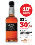 Offre: Whiskey Jack Daniel's bonded 50°