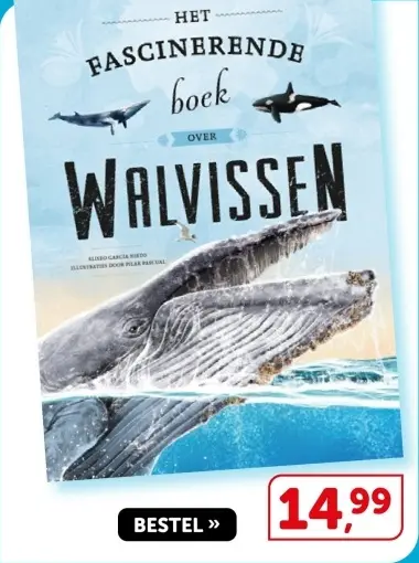 Aanbieding: HET FASCINERENDE BOEK OVER WALVISSEN