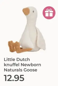 Aanbieding: knuffel Newborn Naturals Goose