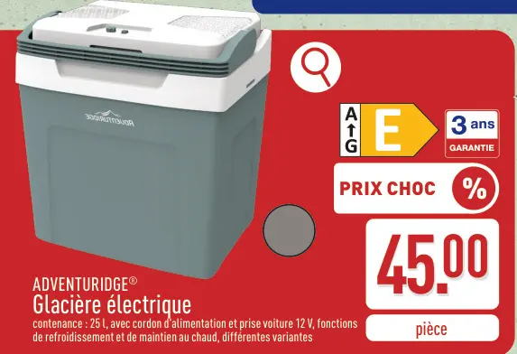 Offre: Glacière électrique