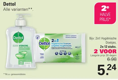 Aanbieding: Dettol alle varianten