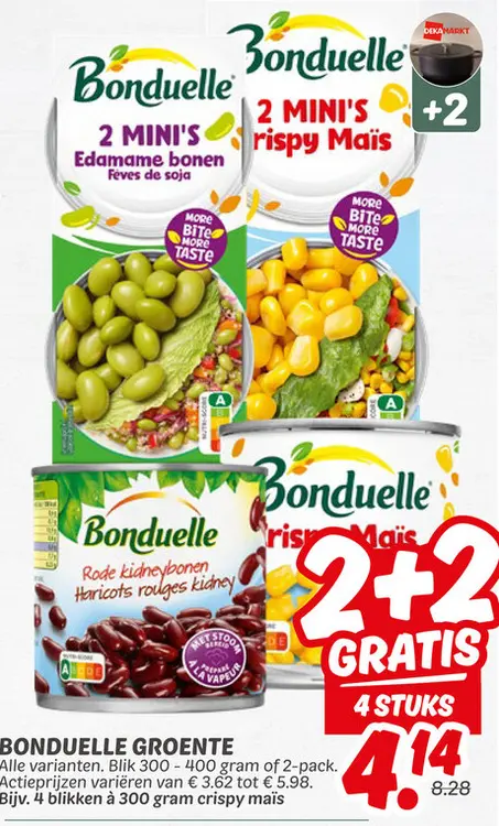 Aanbieding: Bonduelle groente