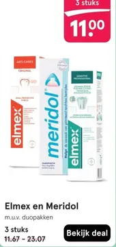 Aanbieding: Elmex en Meridol