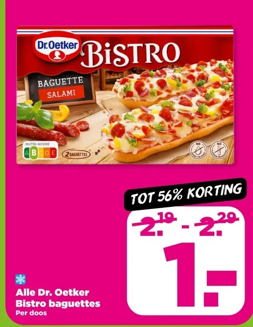 Aanbieding: Bistro baguettes