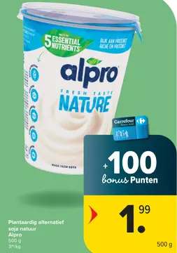 Aanbieding: Plantaardig alternatief soja natuur