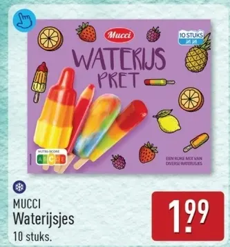 Aanbieding: Waterijsjes